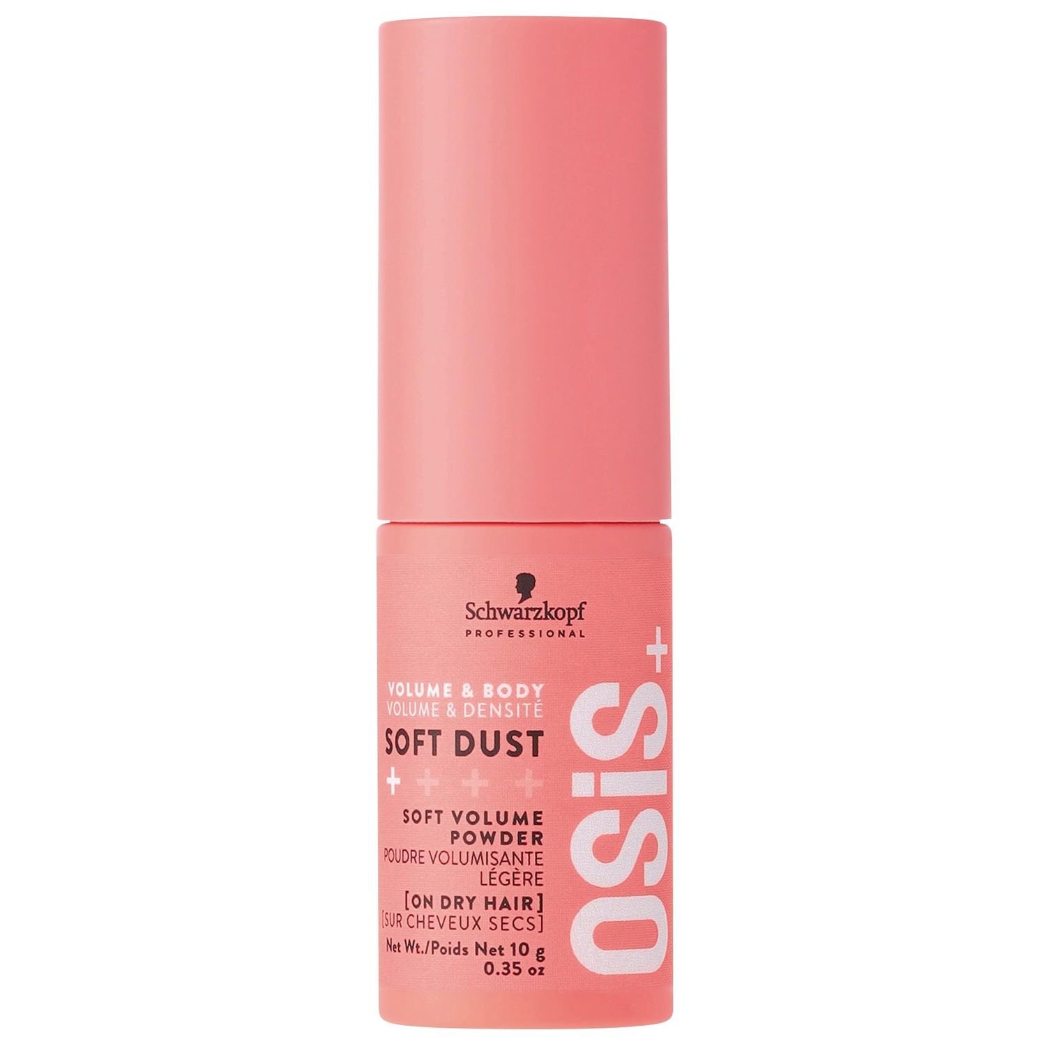 OSiS+ Soft Dust - Volume Spray Powder for Root Lift, Subtle Texture and Natural Shine - Lightweight Volumizing and Texturizing Powder - Light Weight Treatment, 0.35 oz