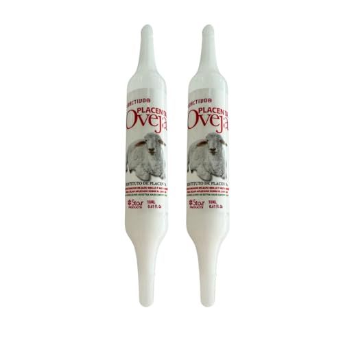 Dominican Hair Product Placenta de Ovejo (Sheep Placenta) Ampoulle .61oz
