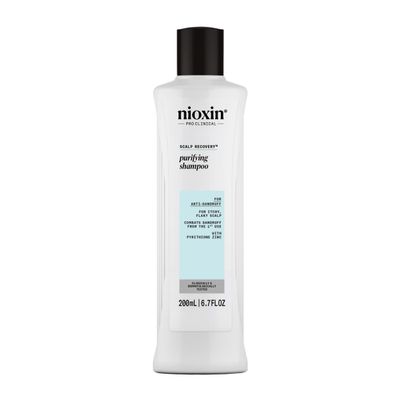Nioxin Scalp Recovery Purifying Shampoo - Shampoo for Dandruff and Itchy Scalp, 6.7 oz (Packaging May Vary)