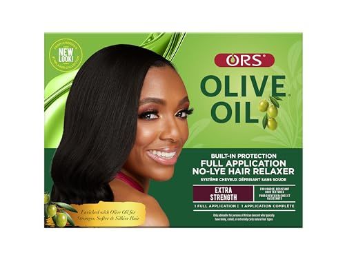 ORS Olive Oil Built-In Protection Full Application No-Lye Hair Relaxer Extra Strength
