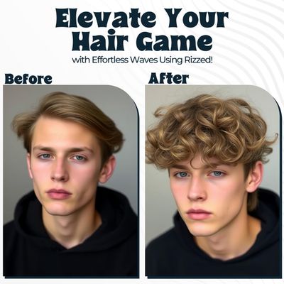 Rizzed Sea Salt Spray for Hair with Castor Oil | 8.5oz | Hair Texturizing Spray | Instant Volumizing &amp; Thickening Spray | The Perfect Hair Product for Fine Hair | Salt Spray for Men &amp; Women