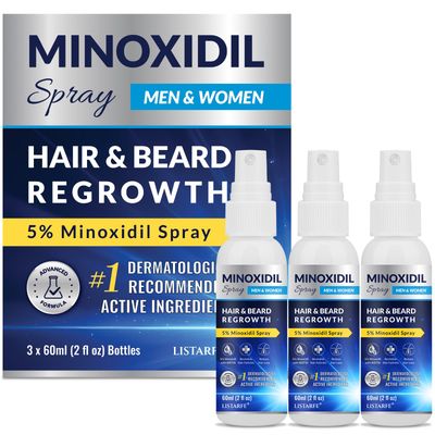 5% Minoxidil Spray 3PCS, Minoxidil for Men Hair and Beard, Minoxidil for Women Hair Growth, Minoxidil for Men Hair Growth.