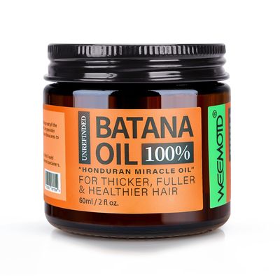 Batana Oil for Hair Growth, 100% Raw &amp; Authentic Dr Sebi Batana Hair Oil from Honduras, Wild Growth Hair Treatment Oil - Promotes Hair Growth and Thickness for Men &amp; Women, 2 fl oz