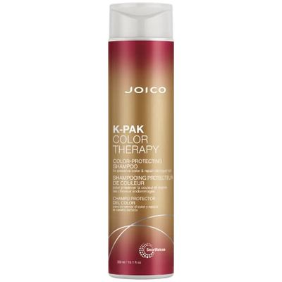 Joico K-PAK Color Therapy Color-Protecting Shampoo | For Color-Treated Hair | Boost Shine | Improve Elasticity | Repair Breakage | Rebuild Damaged Hair | With Keratin &amp; Argan Oil | 10.1 Fl Oz