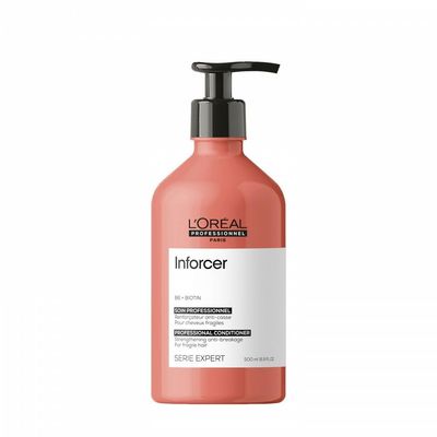 L&#39;Oreal Professionnel InForcer Deep Conditioner - For Weak &amp; Fragile Hair, Provides Strength and Prevents Breakage, With Biotin &amp; Vitamin B6