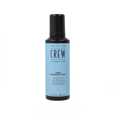 American Crew Men&#39;s Hair Fiber Grooming Foam, Like Hair Gel, 6.7 Fl Oz