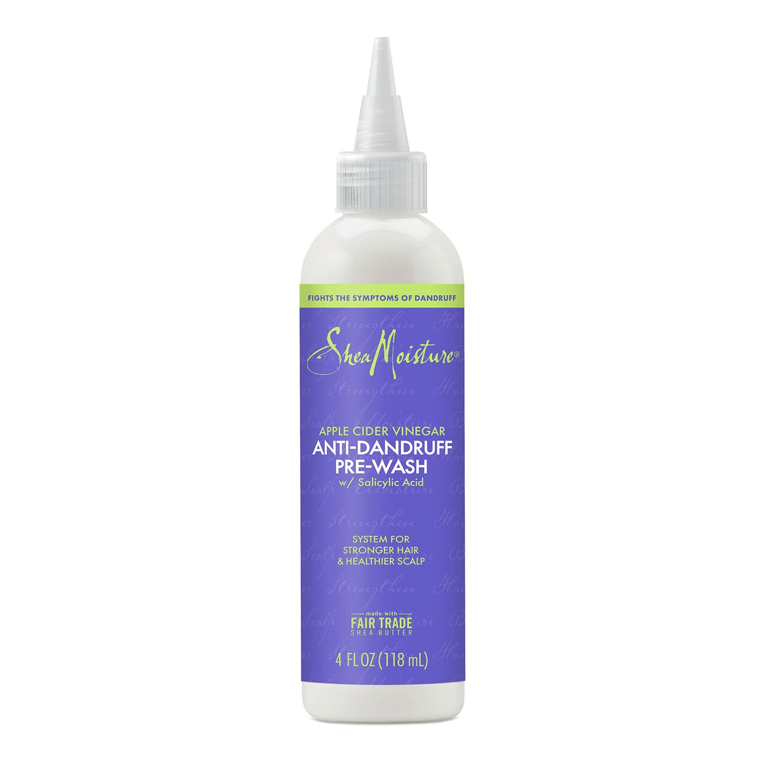 SheaMoisture Hair Care System Anti-Dandruff Pre-Wash For Stronger Hair &amp; Healthier Scalp Formulated With Apple Cider Vinegar Fair Trade Shea Butter For Soft, Smooth Hair 4oz