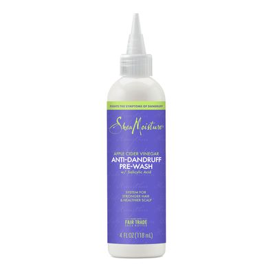 SheaMoisture Hair Care System Anti-Dandruff Pre-Wash For Stronger Hair &amp; Healthier Scalp Formulated With Apple Cider Vinegar Fair Trade Shea Butter For Soft, Smooth Hair 4oz