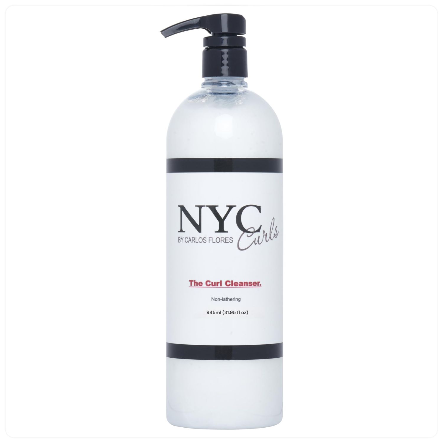 NYC Curls The Curl Cleanser | Sulfate-Free Shampoo Alternative for Curly, Coily, &amp; Wavy Hair | Zero Lather &amp; Color Safe | Vegan | 945ml / 31.95 FL OZ
