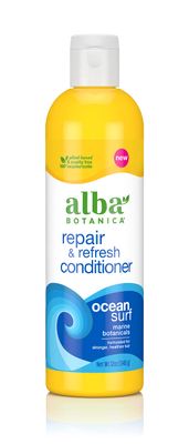Alba Botanica Repair &amp; Refresh Conditioner, Ocean Surf, 12 Oz