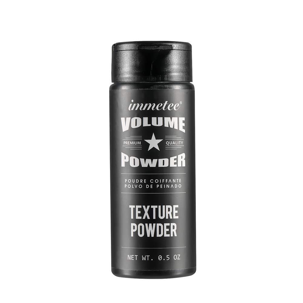 immetee Hair Volume Powder - Texture Styling for Men and Women, Light Control Natural Matte Look, Root Lifting 14g (0.5 oz)