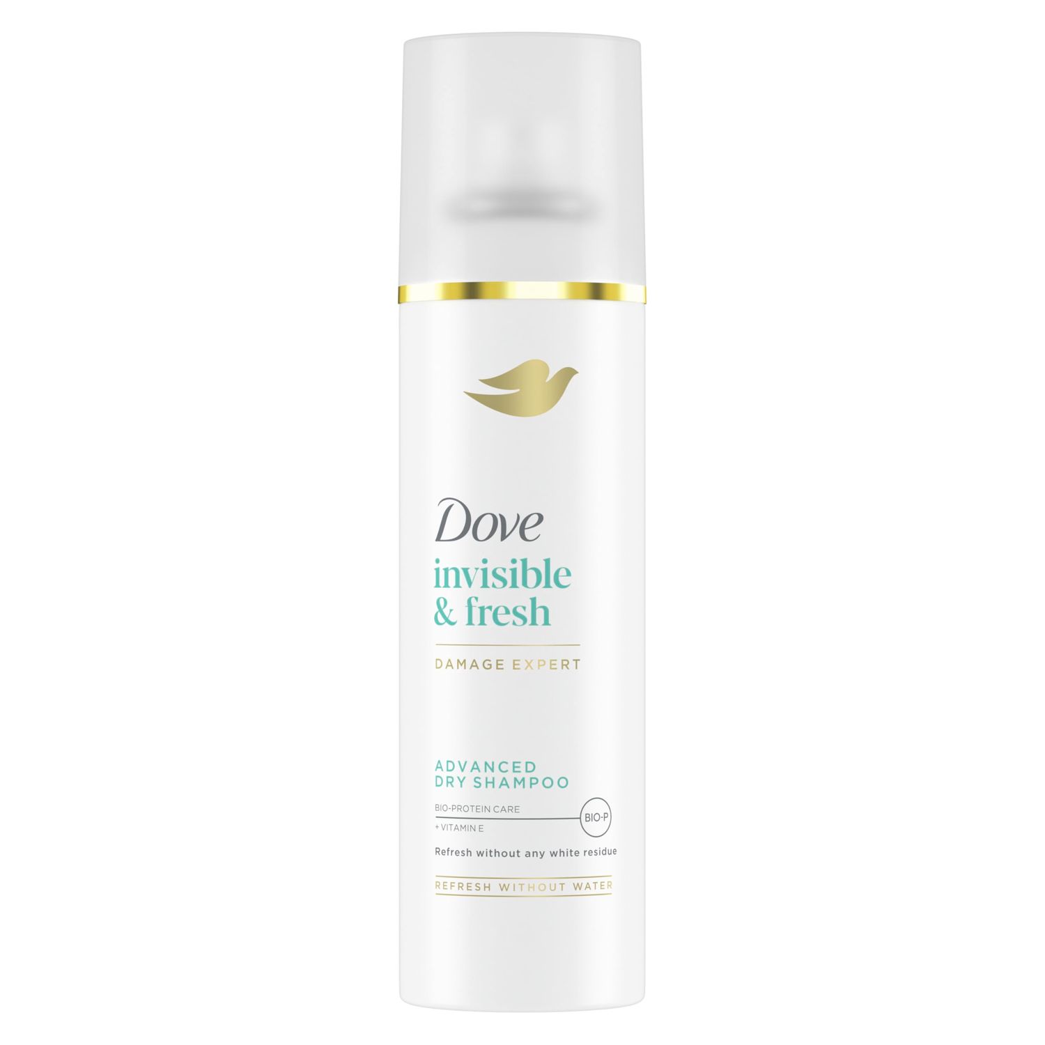 Dove Advanced Dry Shampoo Invisible &amp; Fresh Refresh &amp; Revive Hair Without Water Revitalize Hair Without Residue &amp; No White Cast 5 fl oz