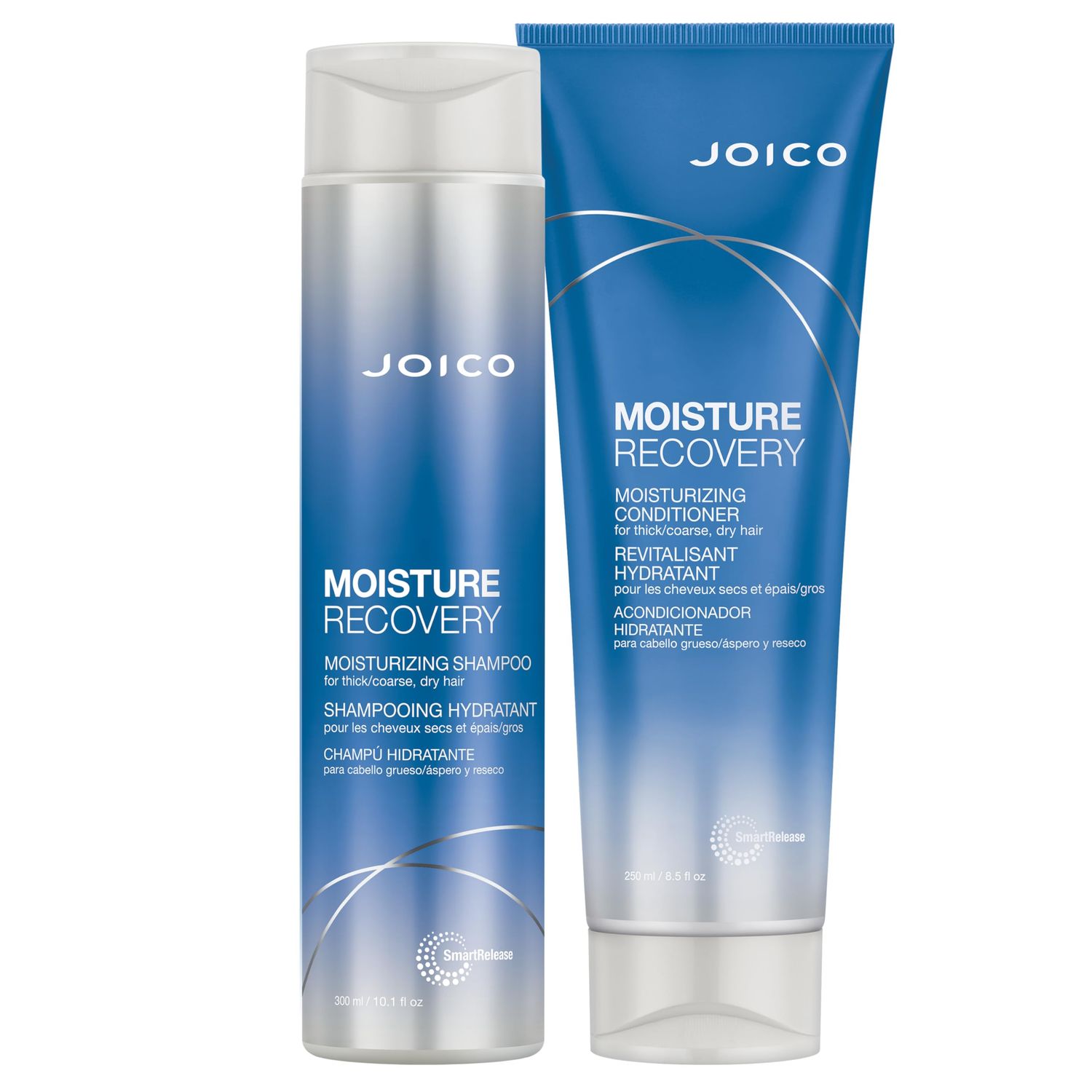 Joico Moisture Recovery Moisturizing Shampoo &amp; Conditioner Set | Replenish Loss Moisture | For Thick &amp; Coarse &amp; Dry Hair