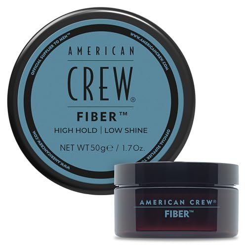 American Crew Men&#39;s Hair Fiber, Like Styling Gel with High Hold &amp; Low Shine, Travel Size, 1.7 oz