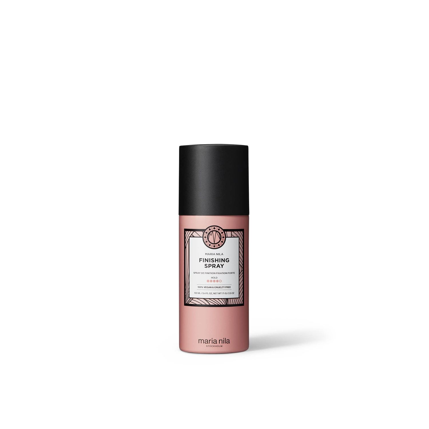 Maria Nila Finishing Spray, 100 ml / 3.0 Oz, Hold 4/5, Antioxidant Preserves Hair Color, 100% Vegan &amp; Sulfate/Paraben free