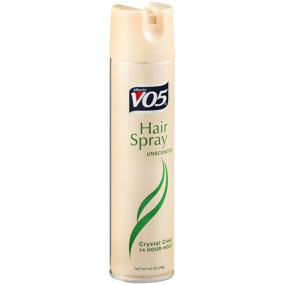 VO5 Crystal Clear Hairspray, Unscented 8.5 oz (Pack of 3)