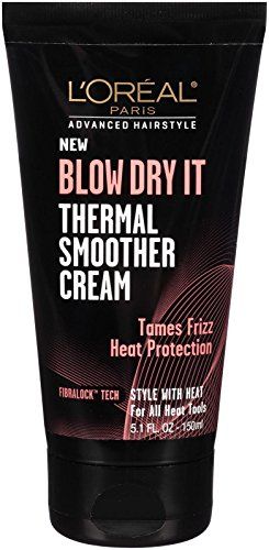 L&#39;Oreal Paris Advance Hairstyle Blow Dry It Thermal Smoother Cream - 5.1 oz