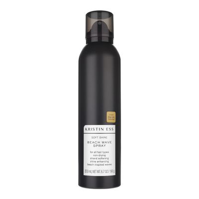 Kristin Ess Hair Soft Shine Beach Wave Hair Spray for Soft Texture + Shine, Non-Drying, Wavy Hair Styling Product, 6.7 oz