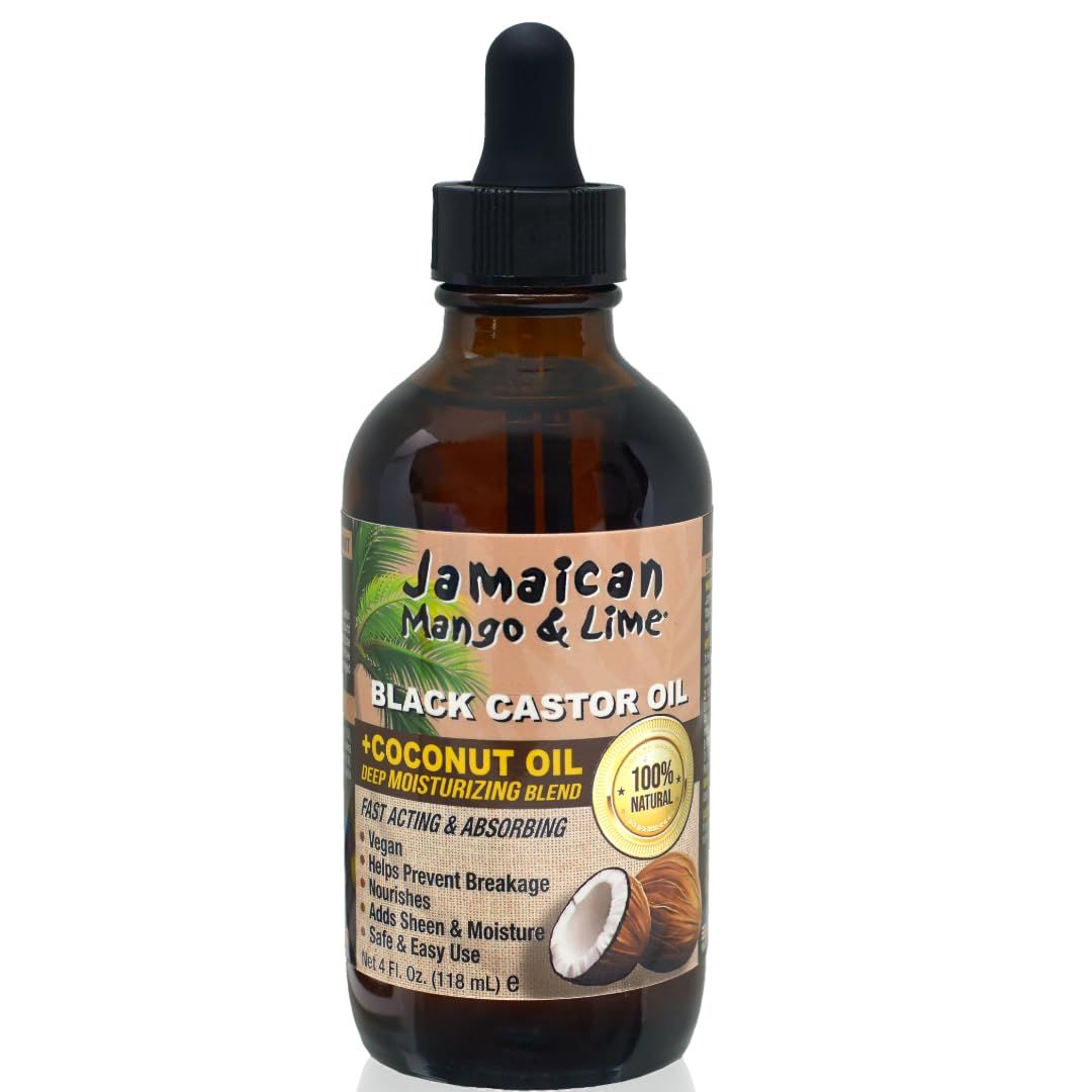 Jamaican Mango Black Castor Oil, Coconut, 4 Ounce
