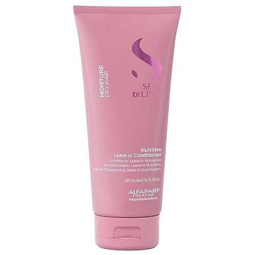 Alfaparf Milano Semi Di Lino Moisture Nutritive Low Shampoo - Sulfate Free Shampoo for Color Treated Hair - Moisturizing Hair Shampoo for Dry Hair - Paraben &amp; Paraffin-Free (1000 ml / 33.8 oz)