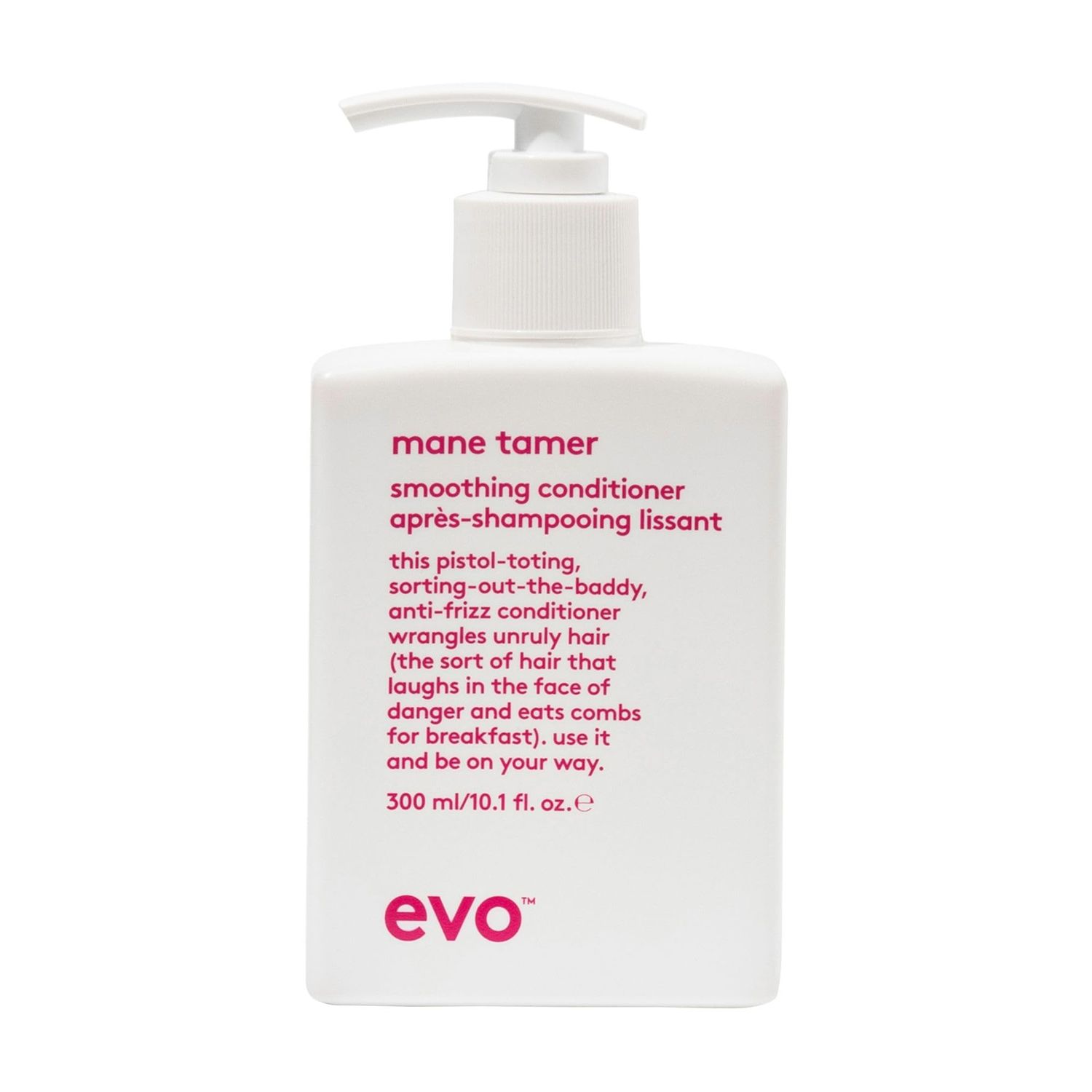 EVO Mane Tamer Smoothing Conditioner - Strengthens &amp; Softens Hair - Improves Shine &amp; Reduces Frizz - 300ml / 10.1fl. oz New
