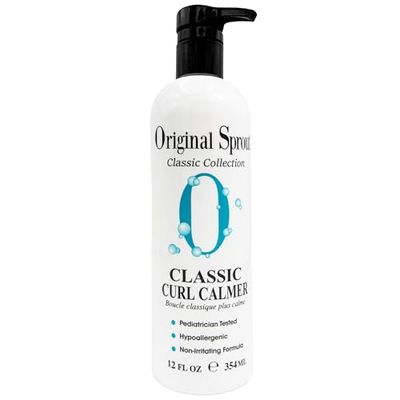 Original Sprout Curl Calmer, Moisturize and Define Curls, Anti-Frizz Styling Cream for All Hair Types, 12 oz. Bottle