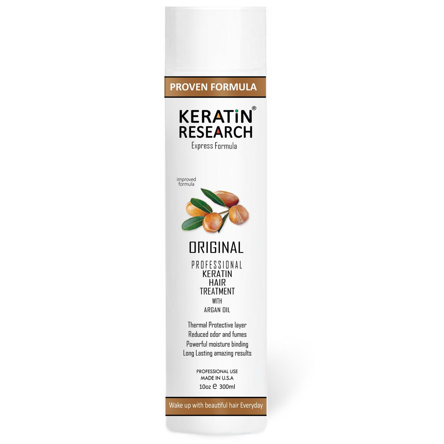Premium Advanced Brazilian Keratin Blowout Hair Complex Treatment Professional Results Straightens and Smooths Hair for Months Queratina Keratina Brasilera Tratamiento (KR 10oz)