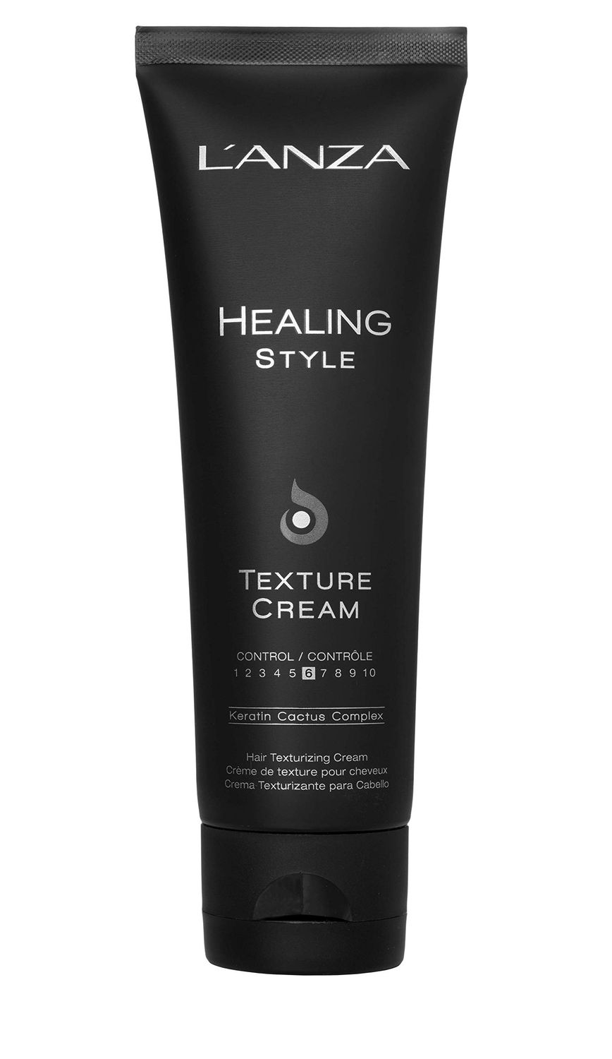 L&#39;ANZA Healing Style Texture Cream with Medium Hold Effect, Nourishes and Refreshes the Hair, Controls Tangling and Protects from Heat and UV Rays (4.2 Fl Oz)