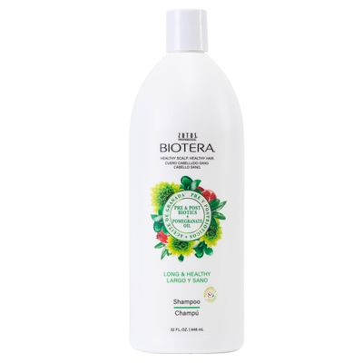 Biotera Long &amp; Healthy Strengthening Shampoo | Long or Growing Hair | Microbiome Friendly | Vegan &amp; Animal Test Free | Paraben Free | Color-Safe | 32 Fl Oz