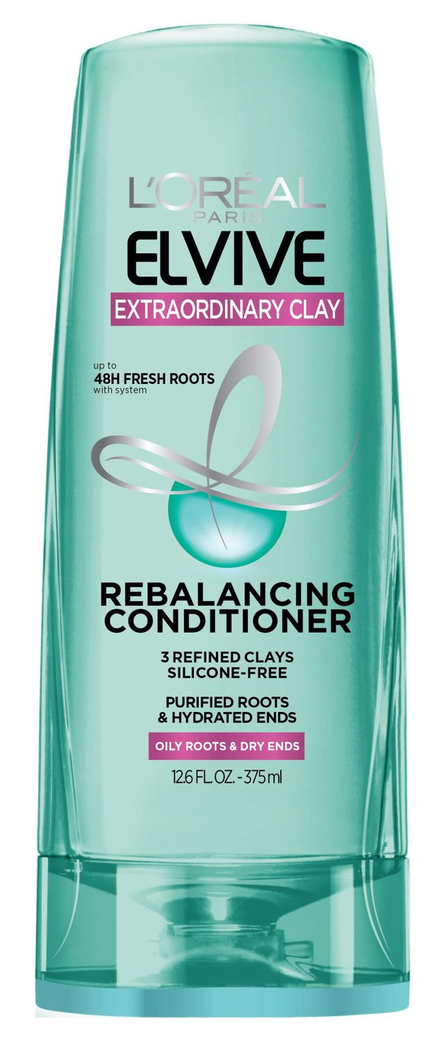 L&#39;Oreal Paris Elvive Extraordinary Clay Rebalancing Conditioner, 12.6 fl; oz; (Packaging May Vary)