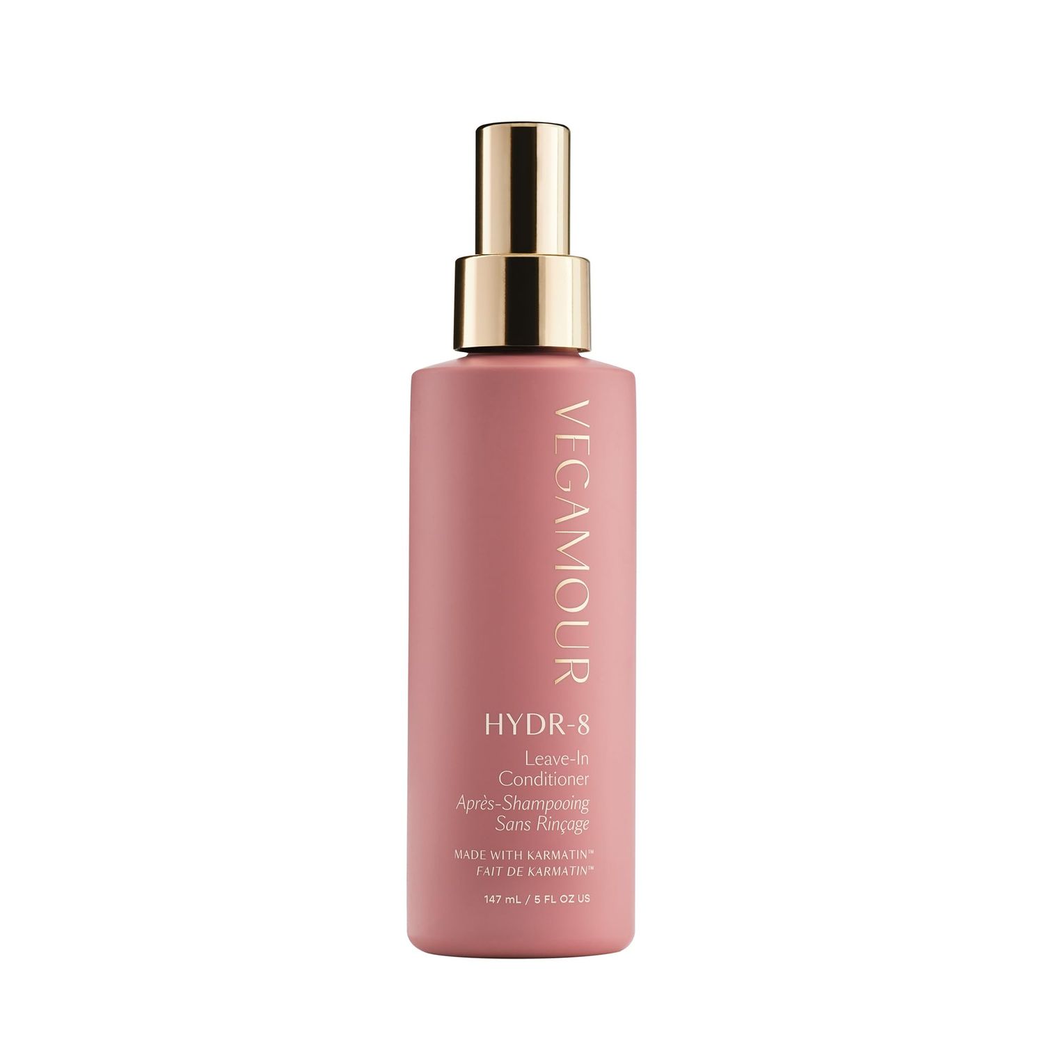 HYDR-8 Leave-In Conditioner, for Deep Hydration &amp; Heat Protection, with Vegan Keratin, for Soft, Silky, Frizz Free Hair, 5 fl oz
