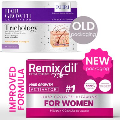 Hair Growth Vitamins for Visibly Thicker &amp; Stronger Hair - Supplements for Hair Loss Treatment and Thinning Hair in Women