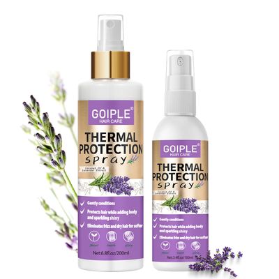 10 in 1 Heat Protectant Spray for Hair Heat Protectant Product- Lavender Hair Heat Protectant Treatment Spray Thermal Protector Spray- Nourishing Formula Heat Protection Spray for Damage &amp; Tame Frizz