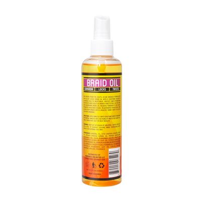 AllDay Locks Braid Oil | Soothes, Moisturizes Dry &amp; Itchy Scalp | Nourishing, Soothing, Protecting Oil | Rejuvenates &amp; Refreshes Braids, Locks, Twists, Cornrows | 8 oz