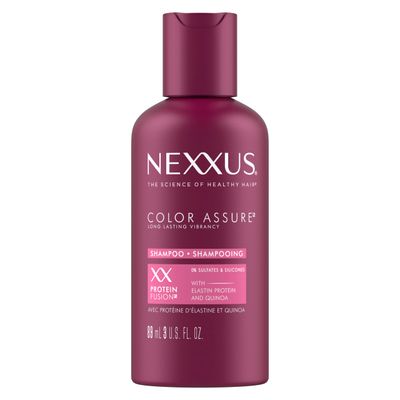 Nexxus Hair Color Assure Sulfate Free Shampoo with ProteinFusion, For Colored Treated Hair Color Shampoo 3 oz