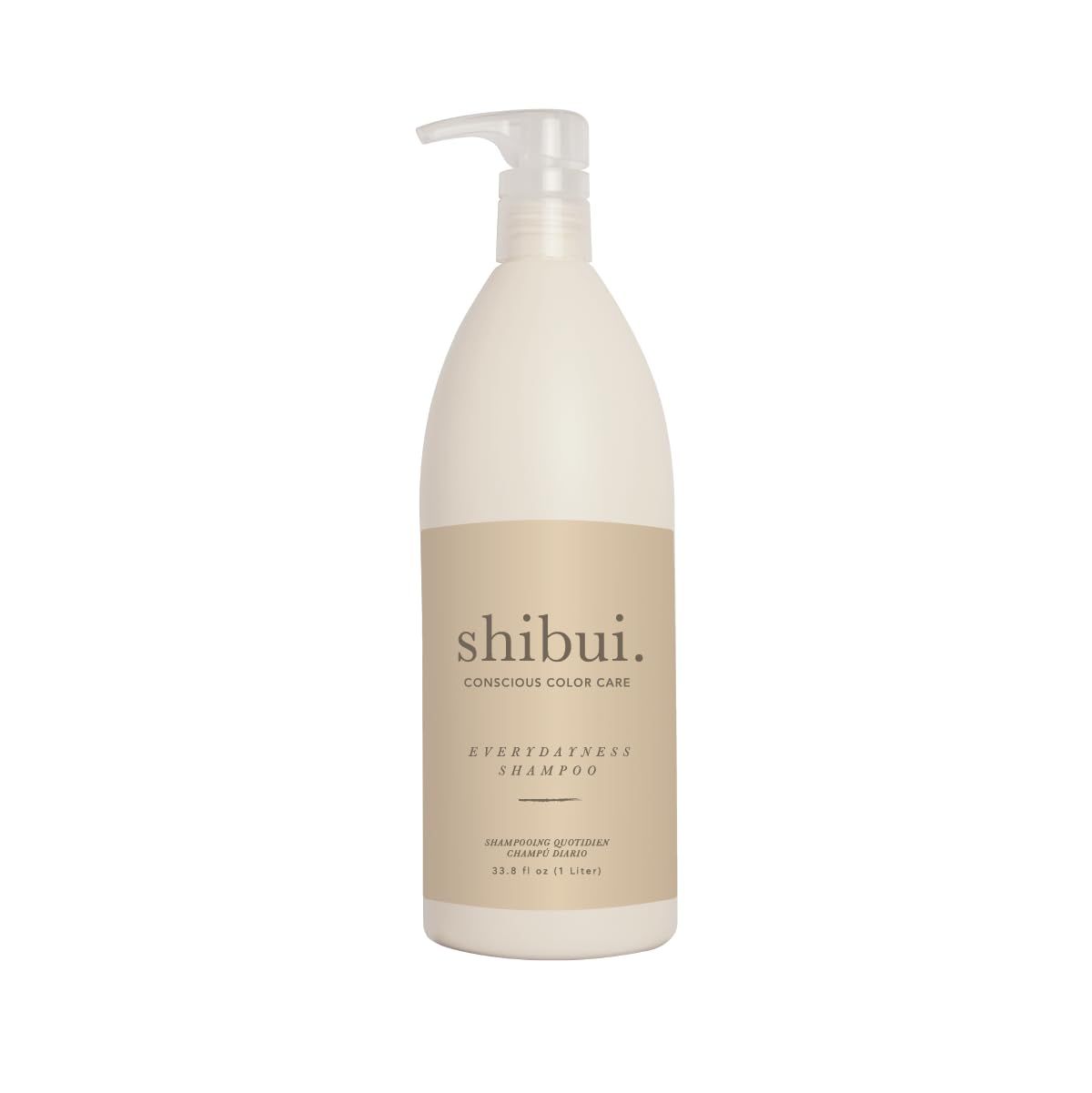 SHIBUI Everydayness Shampoo, Gentle Daily Cleanser with Rose Water &amp; Sak, For Fine to Medium Hair, Color-Safe &amp; Silicone-Free, 33.8 Fl Oz