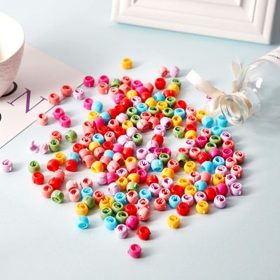 WILLBOND Hair Clip, 300 Pieces Mini Hair Claw Clips for Braids for Girls, Mini Hair Beads Rainbow Tiny Plastic Jaw Clips for Women