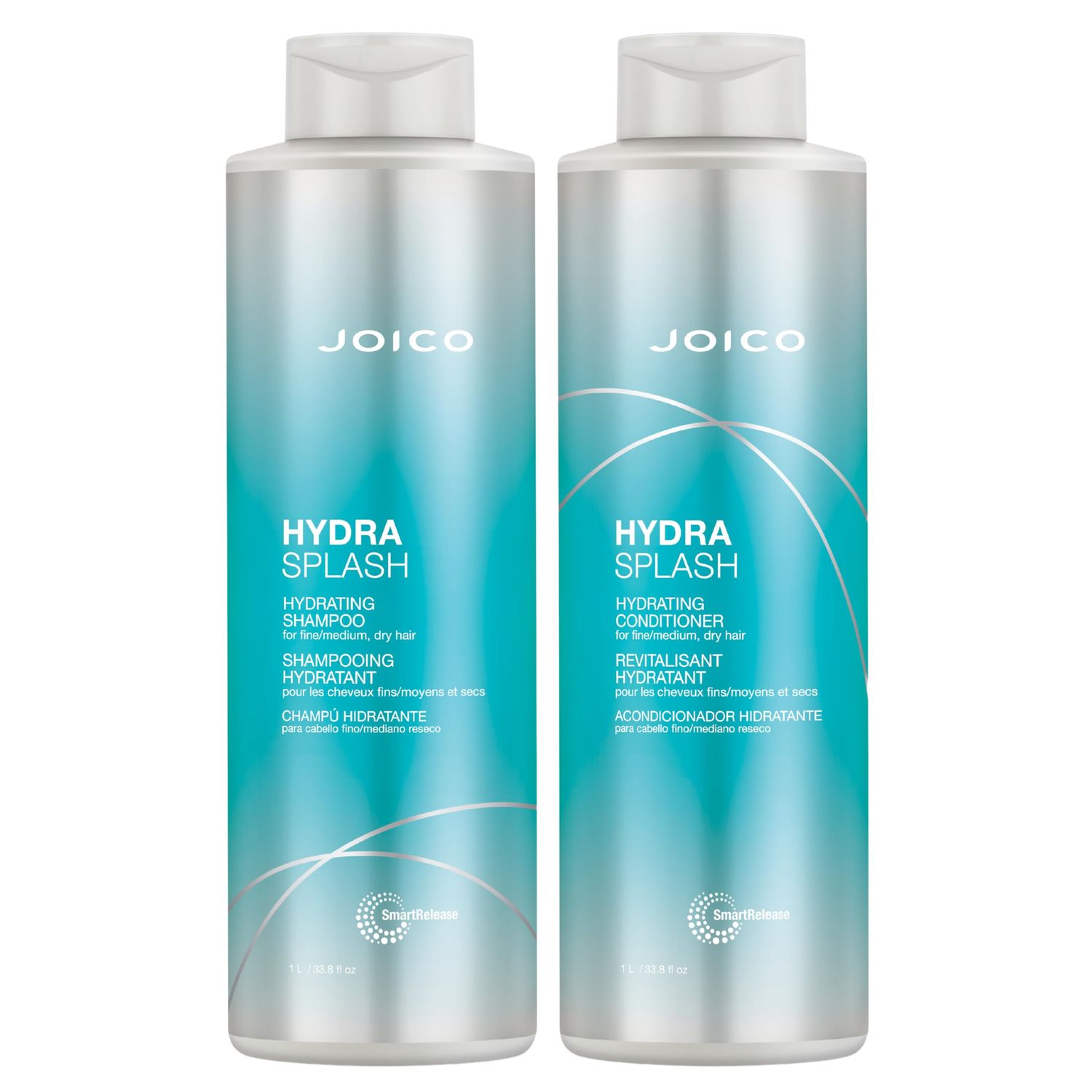 Joico HydraSplash Hydrating Shampoo and Conditioner For Fine Hair Set