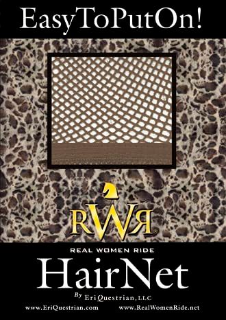 RWR No Knot Equestrian Hair Net (Medium Brown)