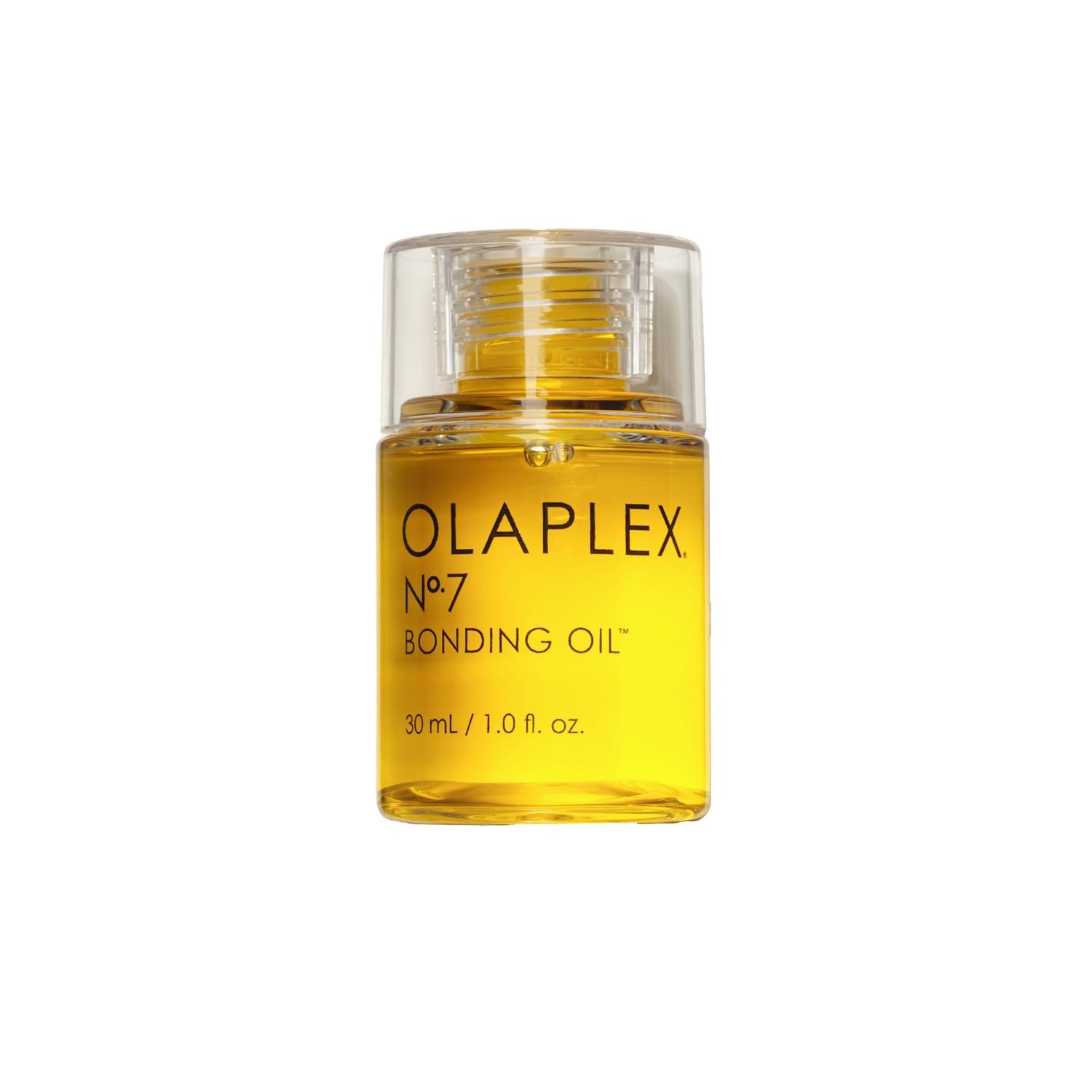 Olaplex No. 7 Bonding Oil, Concentrated High Shine Oil, Heat Protectant, Visibly Smooths &amp; Softens Hair, Added Color Vibrancy, Up to 72 Hour Frizz Control, For All Hair Types, 1 fl oz