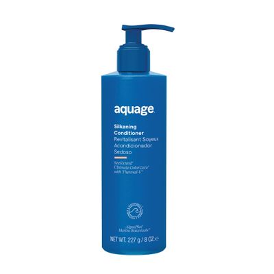 AQUAGE SeaExtend Silkening Conditioner, Improves Manageability and Prepares Hair for Sleek, Smooth Styling with Frizz-Free Results, 8 oz.