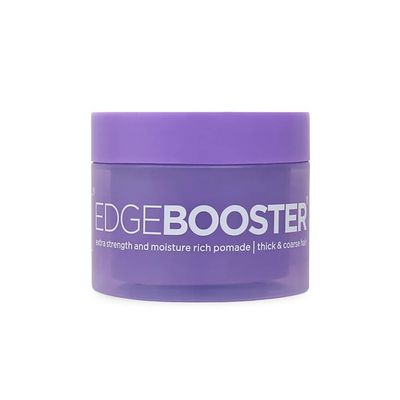 Style Factor Edge Booster Strong Hold Water-Based Pomade - Super Shine &amp; Moisture 3.38oz (VIOLET CRYSTAL)