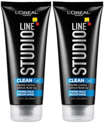 L&#39;Oreal Paris Studio Line Clear Minded Clean Gel - Strong Hold 6.8 fl; oz. - Pack of 2