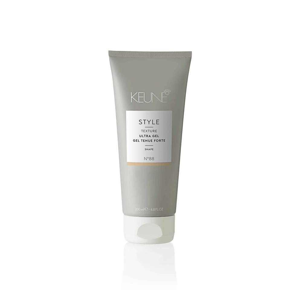 Keune Style Ultra Gel, Strong Hold &amp; Shine Styling Gel for Wavy &amp; Curly Hair, 6.8 Fl Oz
