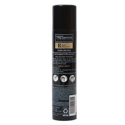 TRESemme Root Touch Up Spray, Dark Brown - Temporary Hair Color for Hair Root Touch Up - Dark Brown - Aerosol - Cruelty Free - 6 Pack of 15 Ounce