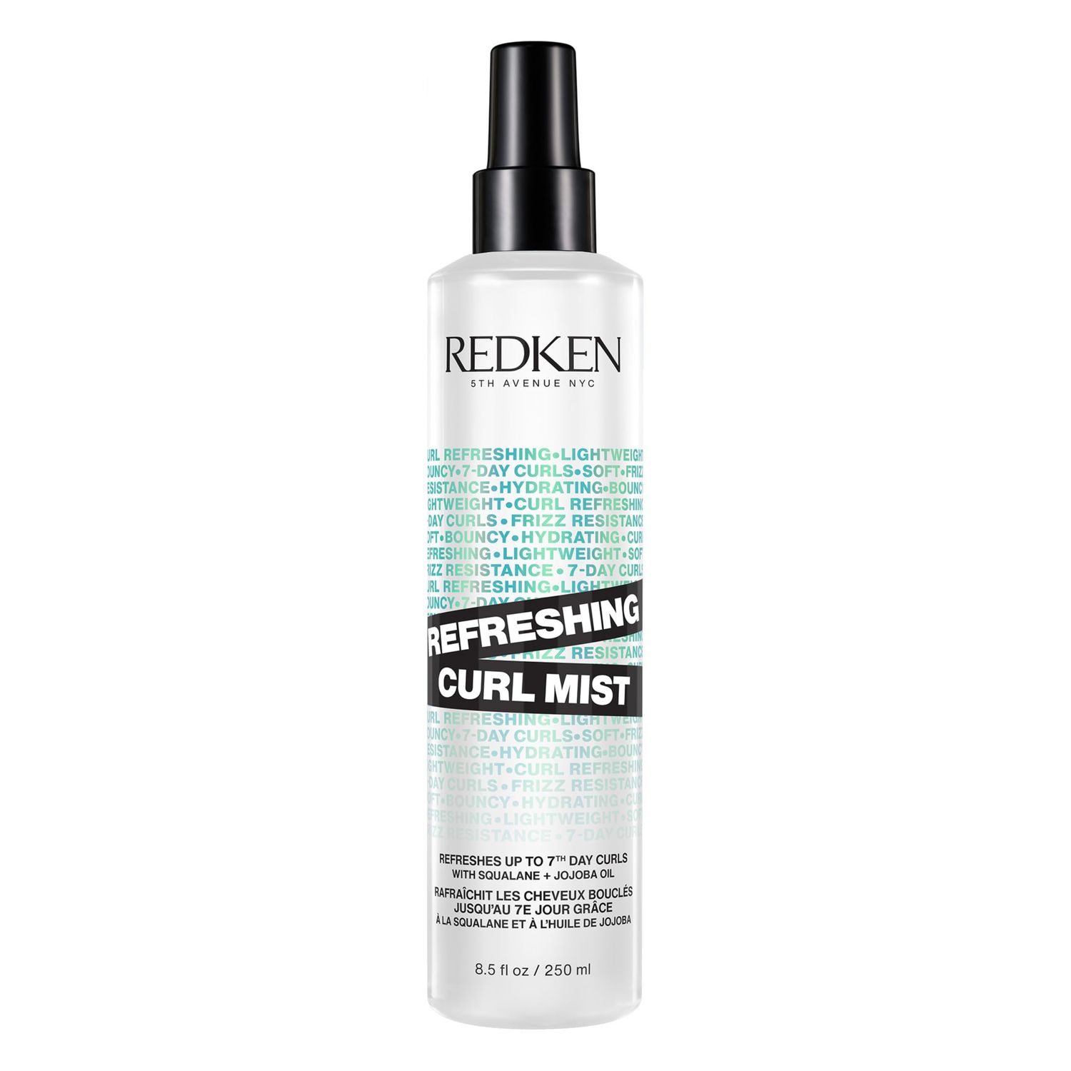 REDKEN Curl Refreshing Spray For Curly and Coily Hair - Hydrates &amp; Defines up to 7th-Day Curls, Silicone-Free