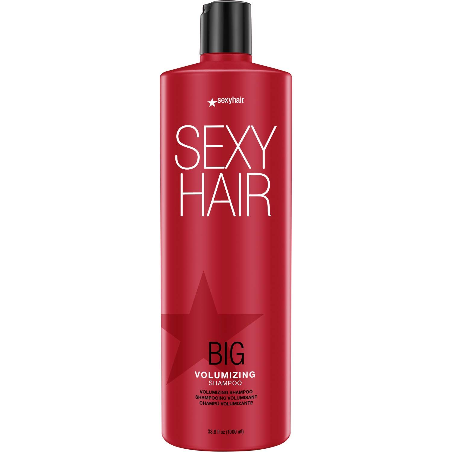SexyHair Big Volumizing Shampoo, 33.8 Oz | Provides Moisture and Hydration | SLS &amp; SLES Sulfate Free | All Hair Types