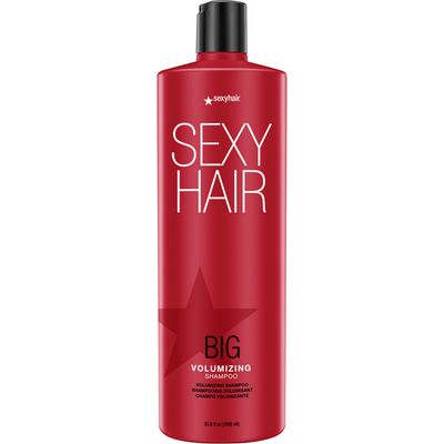 SexyHair Big Volumizing Shampoo, 33.8 Oz | Provides Moisture and Hydration | SLS &amp; SLES Sulfate Free | All Hair Types