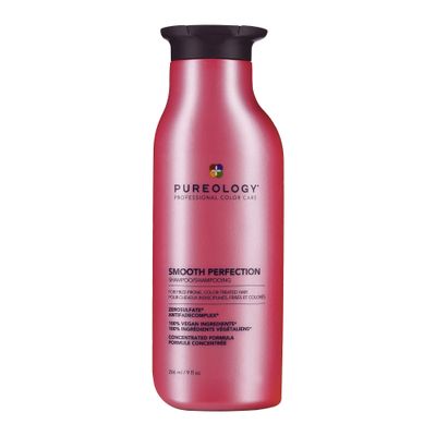 Pureology Smooth Perfection Shampoo | For Frizzy, Color-Treated Hair | Smooths Hair &amp; Controls Frizz | Sulfate-Free | Vegan | Updated Packaging | 9 Fl. Oz. |