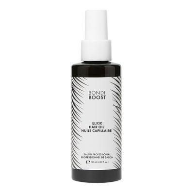 BONDIBOOST Elixir Hair Oil [4.23 fl oz], Pre-Shampoo Hair Oil Treatment for Dry Hair, Calm Frizz + Smooth Split Ends + Tame Flyaways, Lightweight Formula + Vegan/Cruelty Free